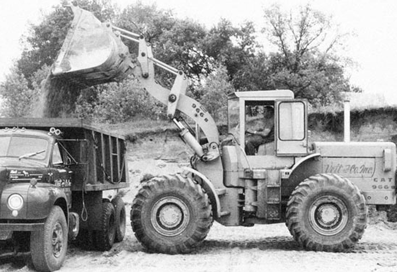 Veit's History - 1950s Veit Crew Loading Dirt To Truck