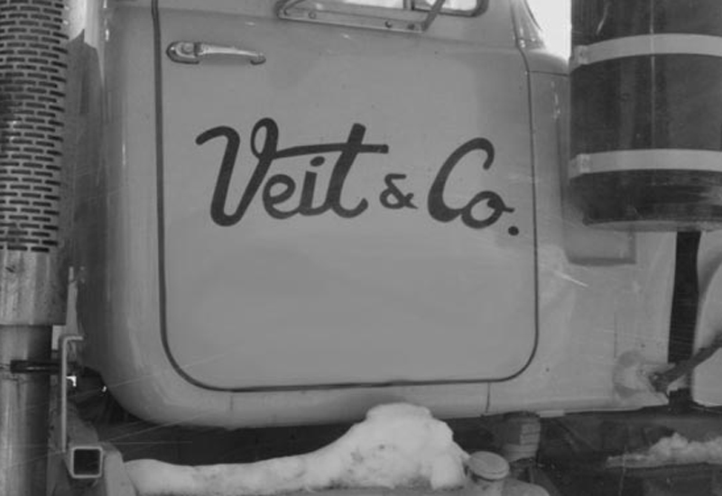 Veit's History - Logo based off of Arthur's signature.