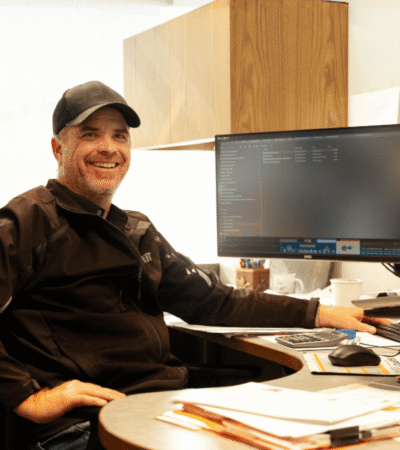 Project Manager Smiling